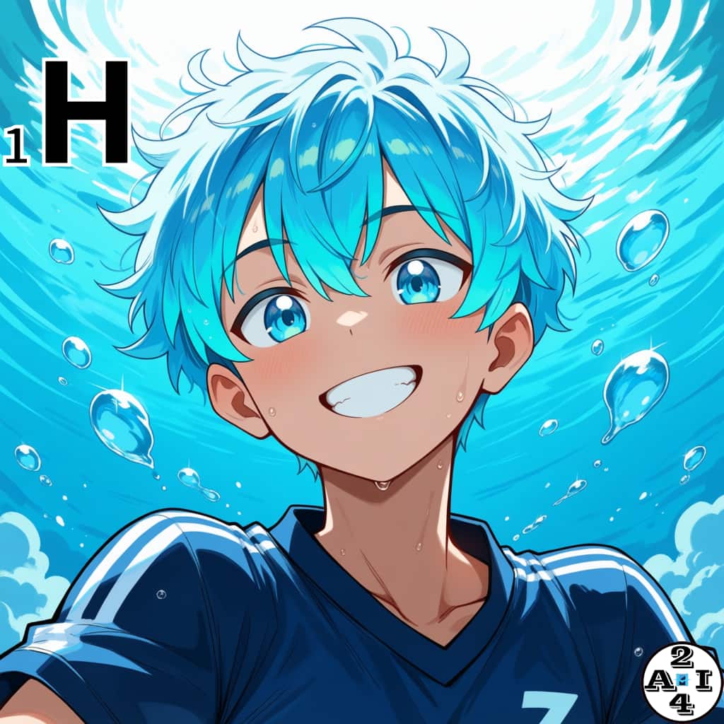 擬人化した原子-1