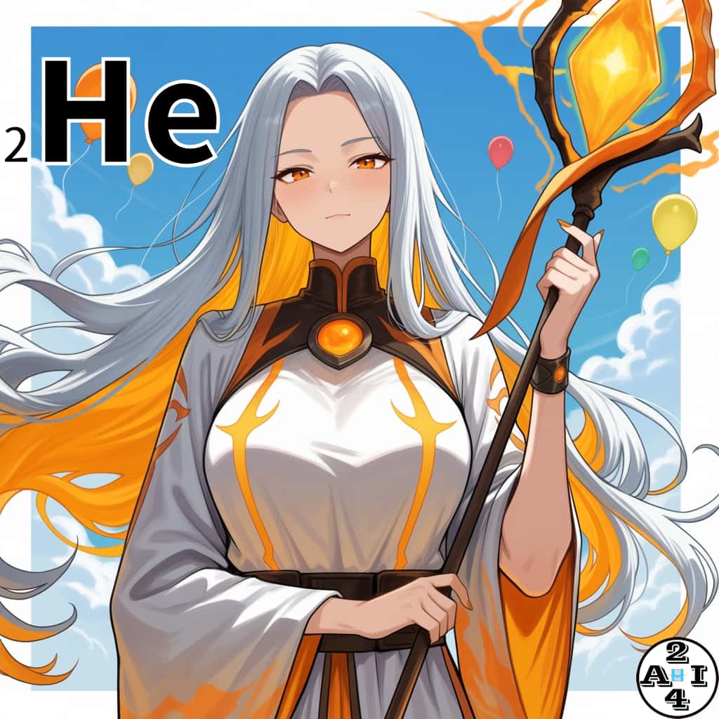 擬人化した原子-2