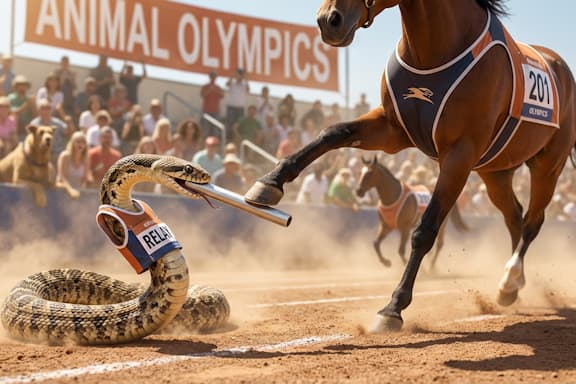 ヘビからウマへのバトンタッチ